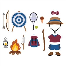 Spellbinders Dies - Summer Camp / Camp Days